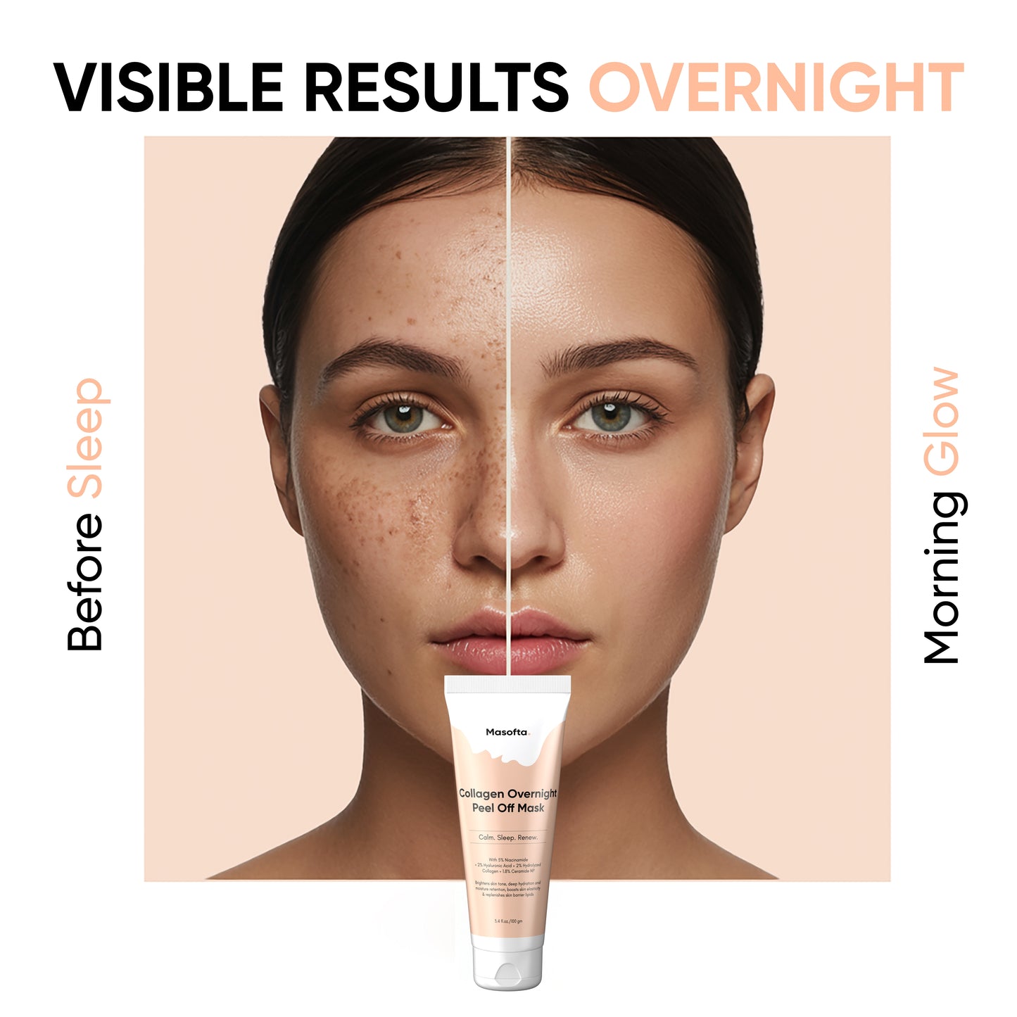 Masofta Collagen Overnight Peel Off Mask