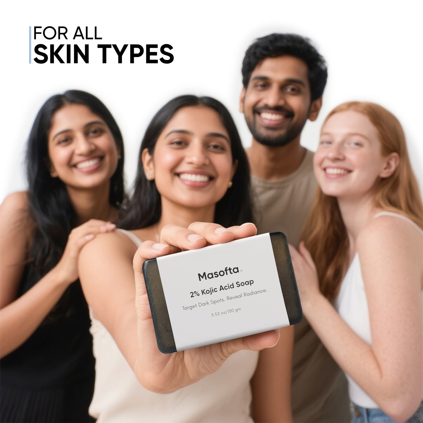 Masofta 2% Kojic Acid Soap | Dark Spot & Pigmentation Care