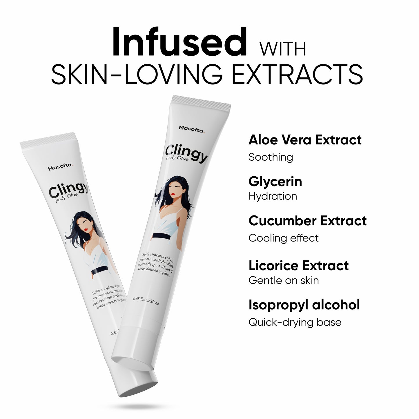 Masofta Clingy Body Glue