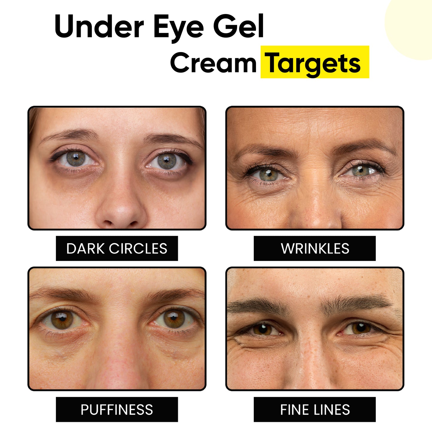 Masofta Under Eye Gel Cream Targets