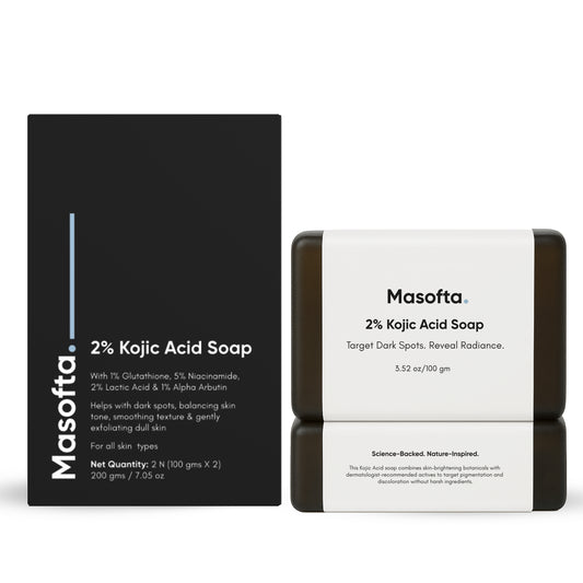 Masofta 2% Kojic Acid Soap | Dark Spot & Pigmentation Care