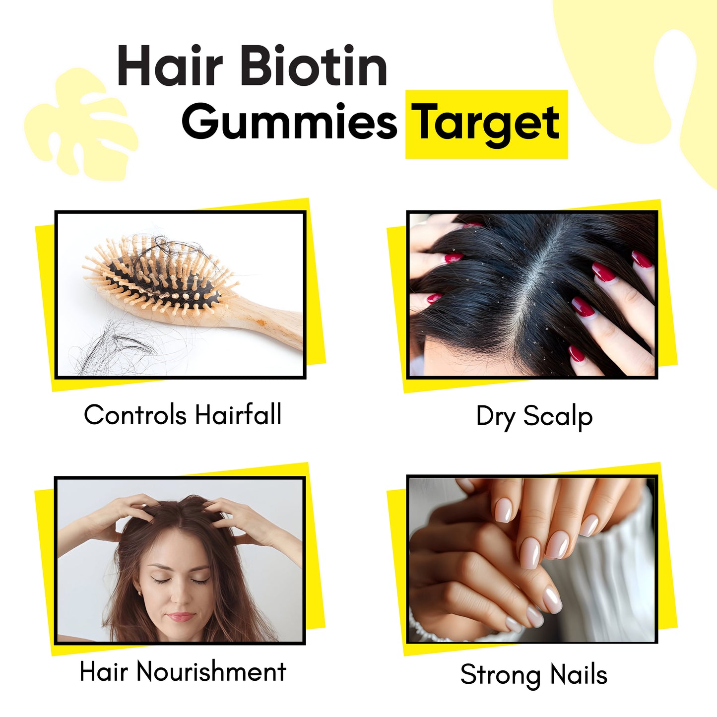 Masofta Hair Health Biotin Gummies