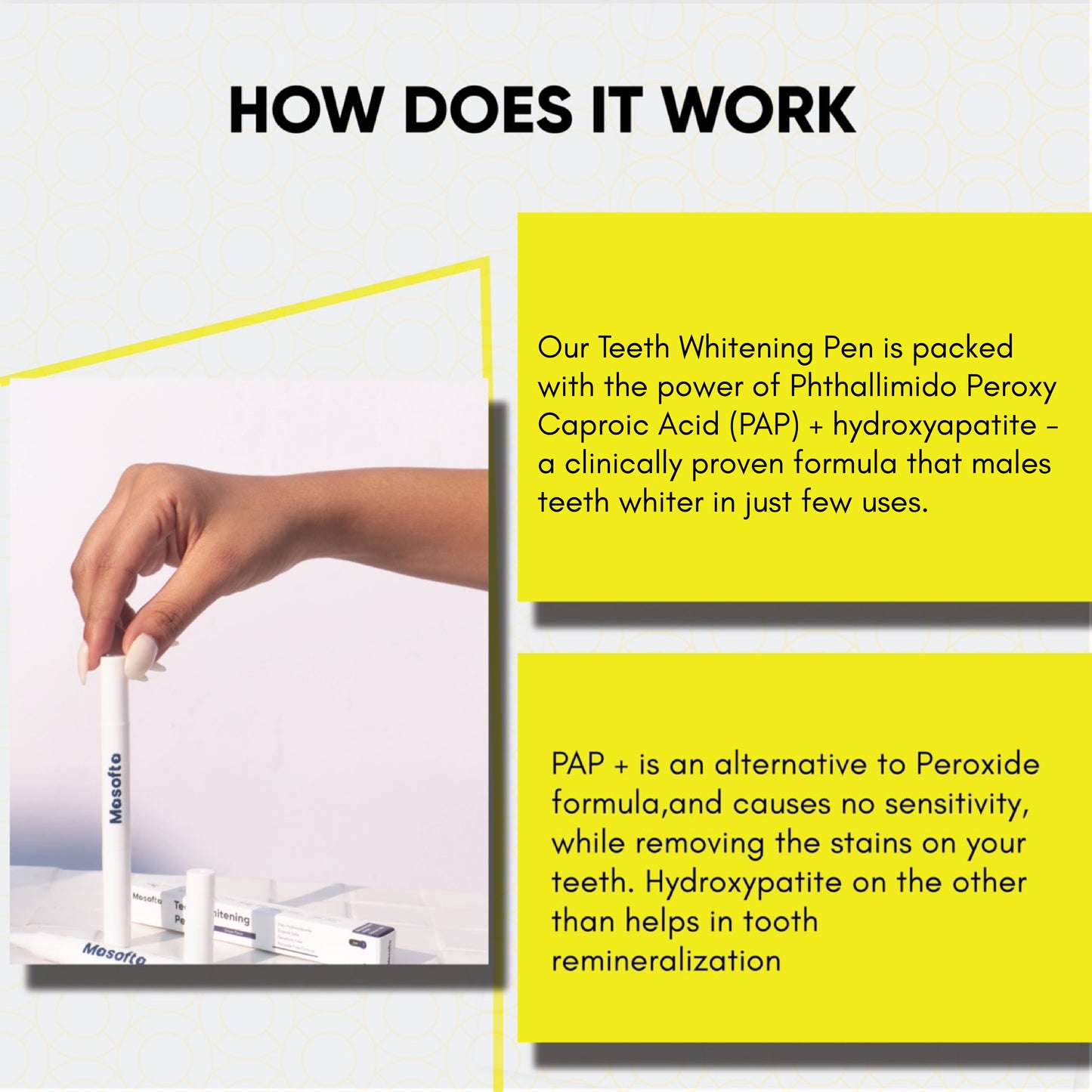 How does Masofta Teeth Whitening Pen works