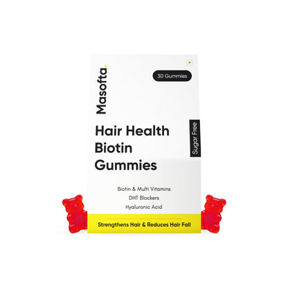 Masofta Hair Health Biotin Gummies Main Image