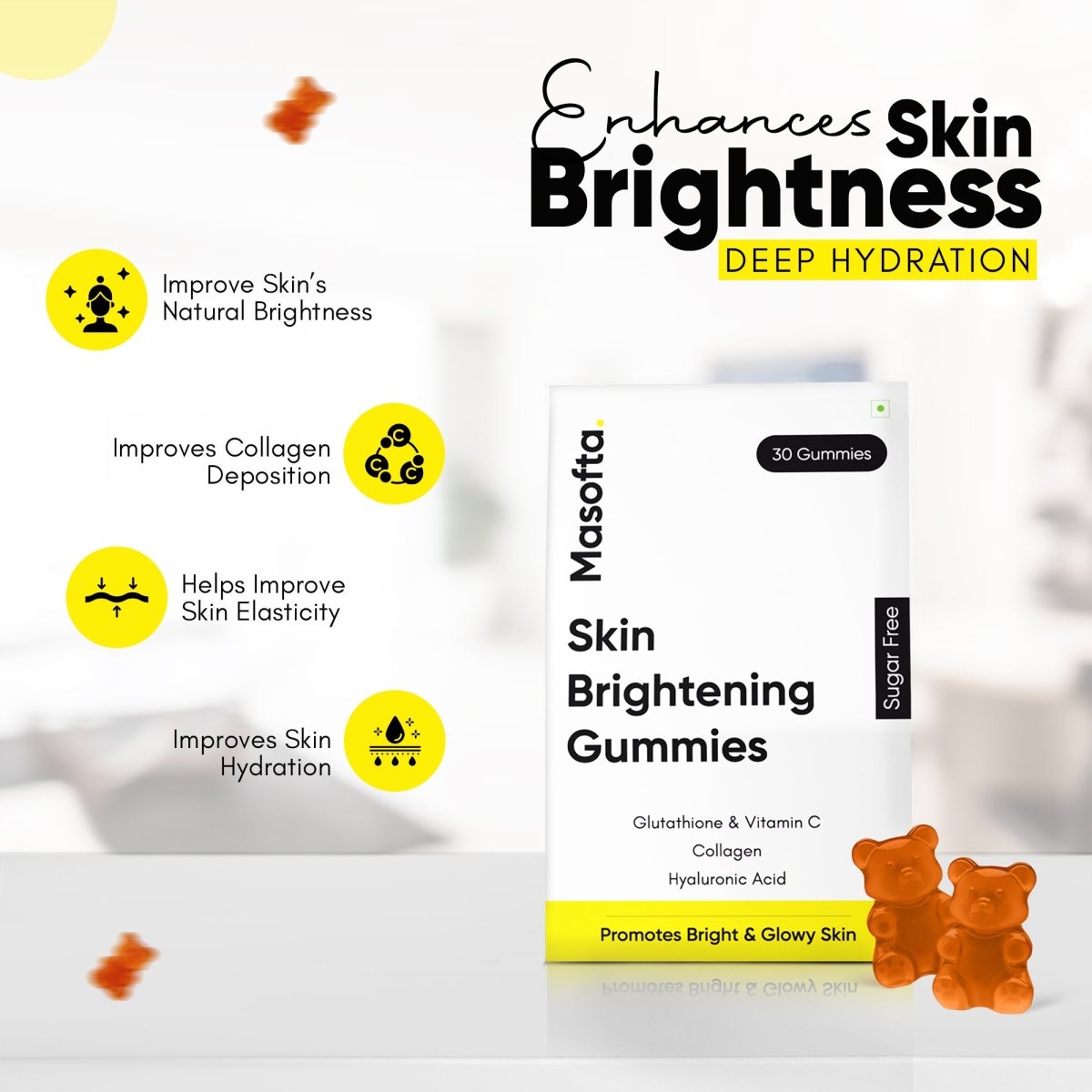 Masofta Skin Brightening Gummies - Masofta