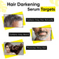 Hair darkening serum targets