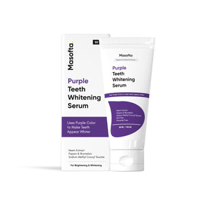 Purple Teeth Whitening Serum - Masofta