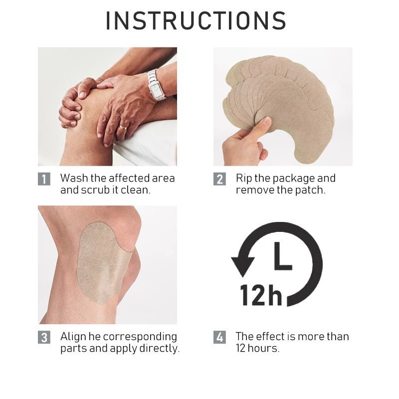 Herbal Pain Relief Patches - Masofta